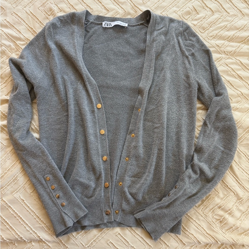 Zara grey cardigan